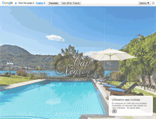 Tablet Screenshot of capnegre-immobilier.com